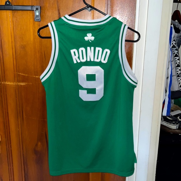 Adidas Rajon Rondo Boston Celtics Jersey - Picture 2 of 5